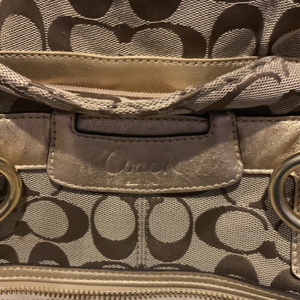 Gold Coach Bag - Picture 2 of 6